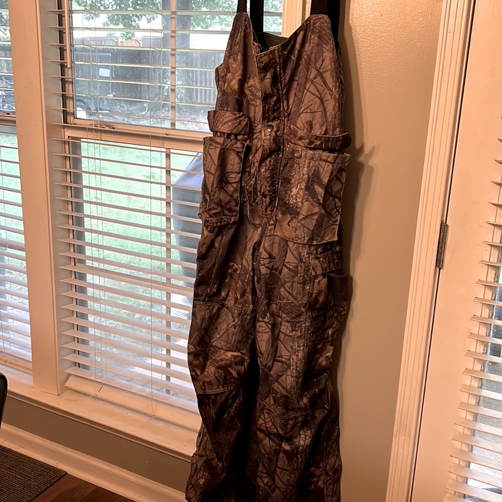 Camouflage overalls Gear by Stearns Bib Overalls Advantage Size X-Large